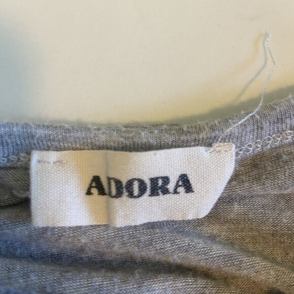 Adora Long Sleeve Top Blouse Cheetah Floral Print Size S Balloon Sleeve Boutique - Picture 7 of 10